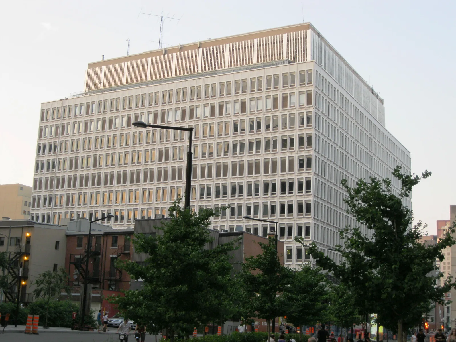 The Henry F. Hall Building on Concordia University’s downtown campus in Montréal.